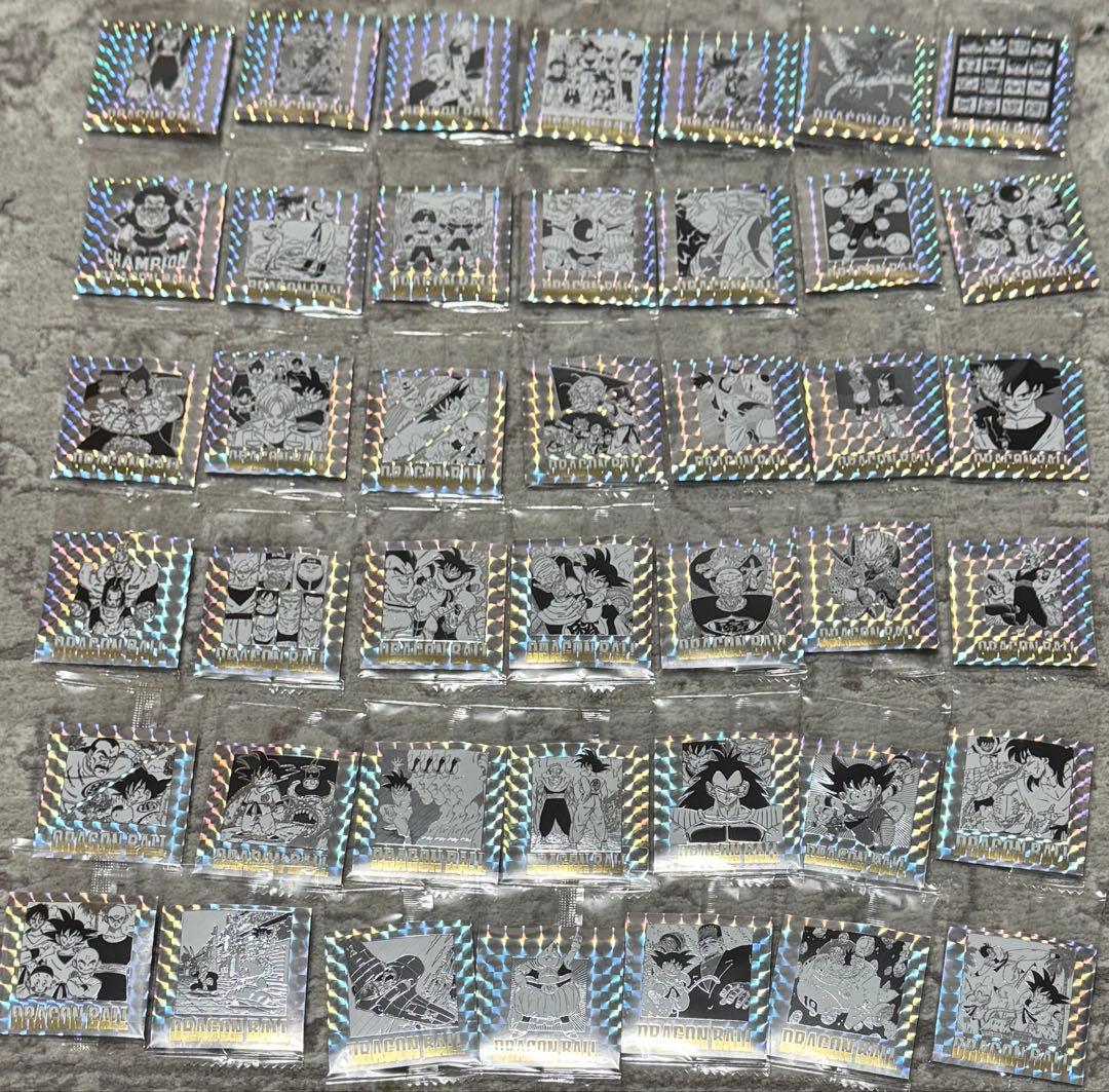 ドラゴンボール　40周年　ウエハース　シール　コンプリート
