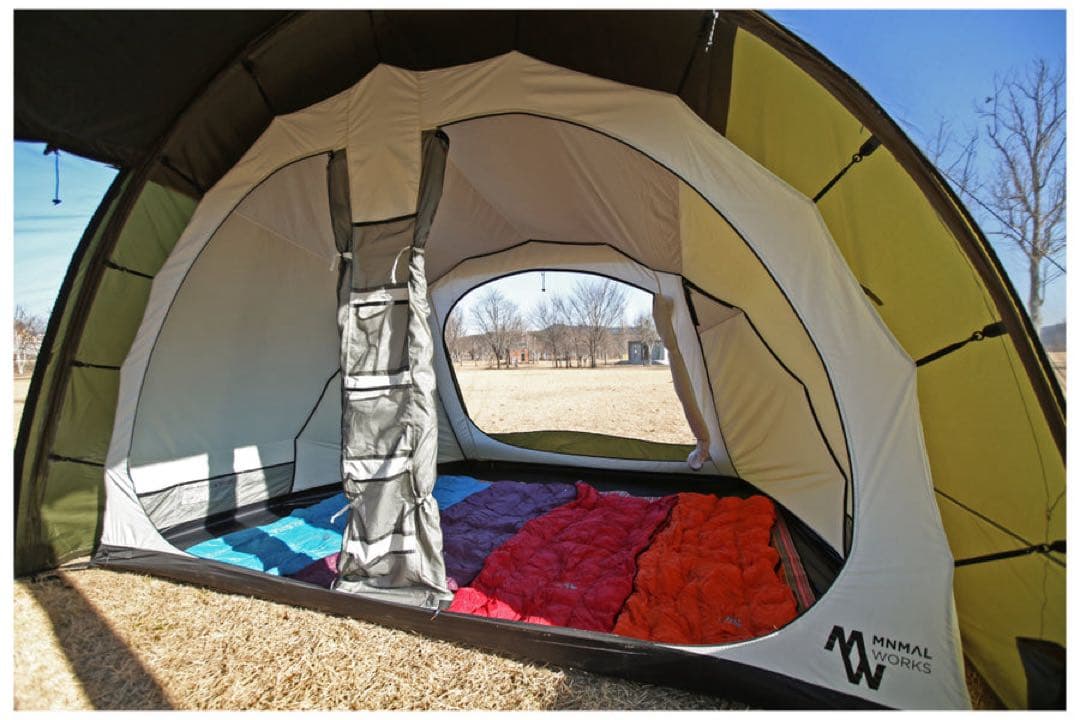 ミニマルワークス アルベルゲ オリーブ 大型トンネルテント