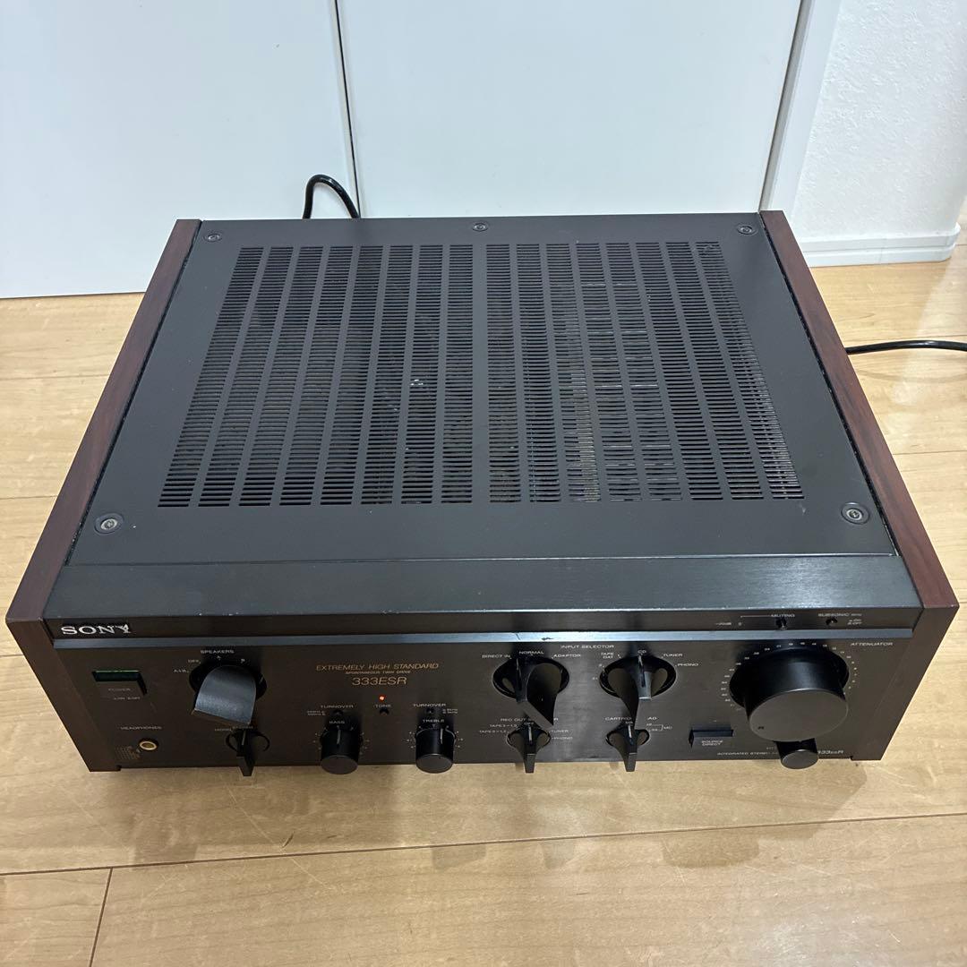 送料無料 SONY プリメインアンプ TA-F333ESR通電確認済
