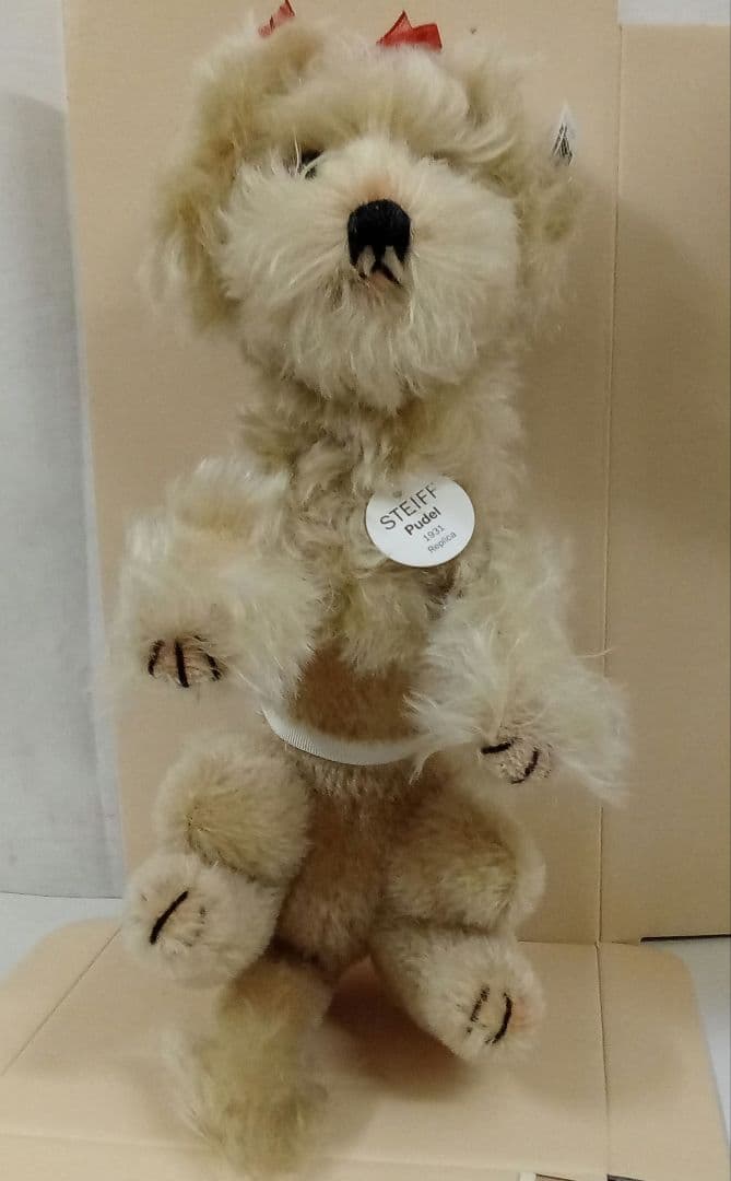 【M2512-24】シュタイフ Steiff テディベア プードル レプリカ