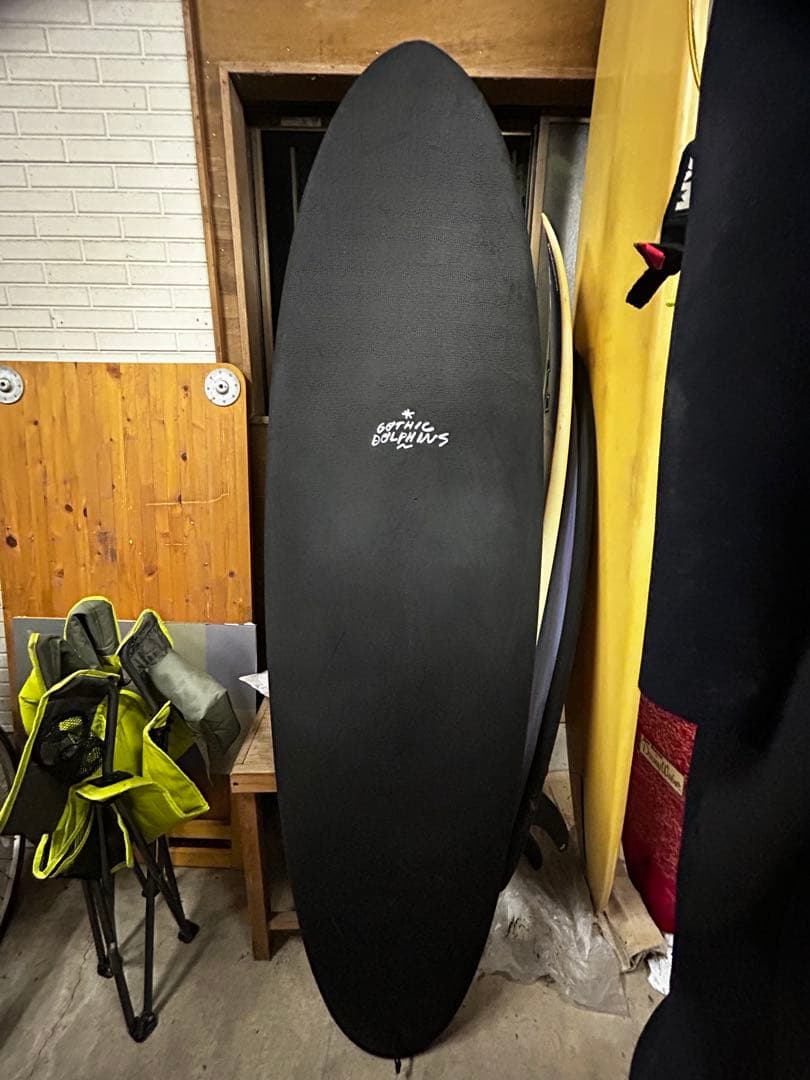 crime サーフボード　gothic dolphines 6.6ft