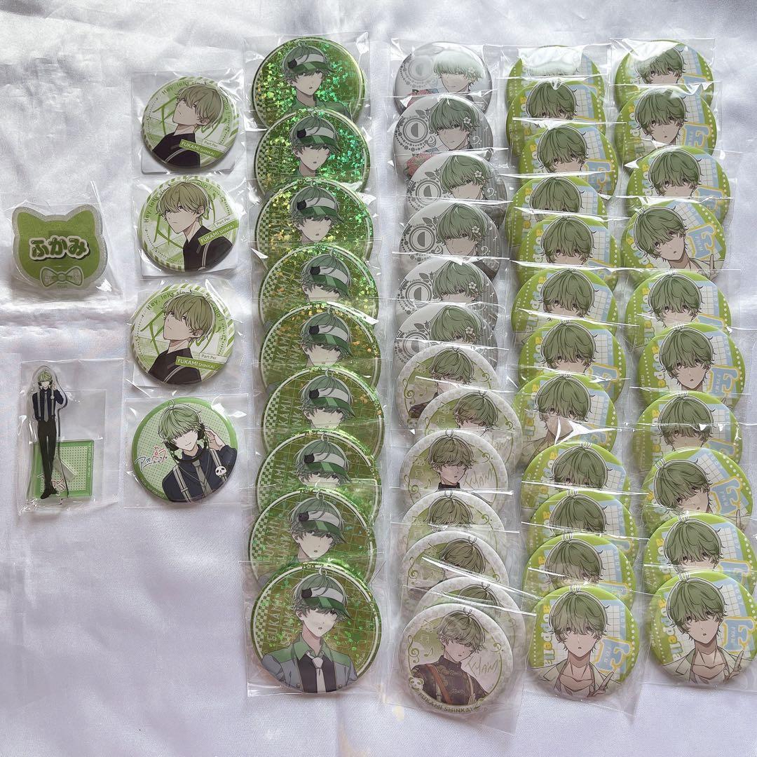 アオペラ 深海ふかみ 缶バッジ まとめ売り