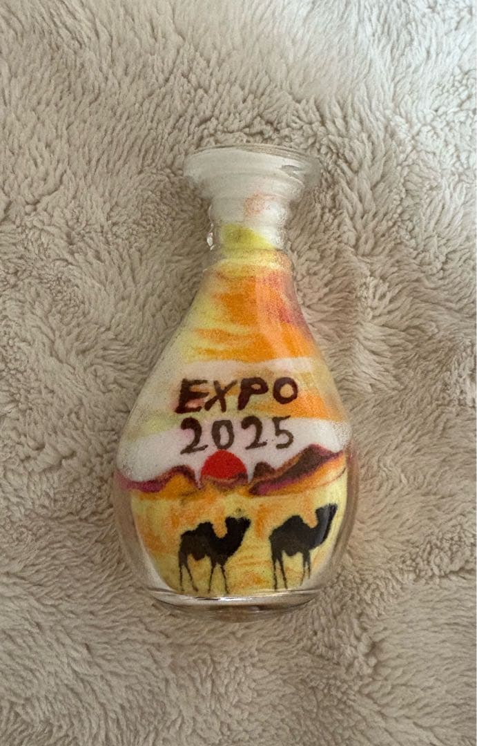 大阪・関西万博 ヨルダンの砂 サンドアート