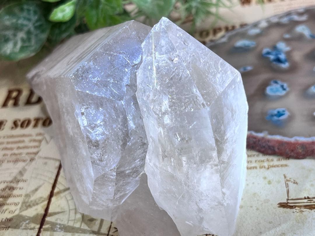 シルバールチル内包✨　レインボー　ブラジル・ミナスジェライス州 水晶　クリスタル