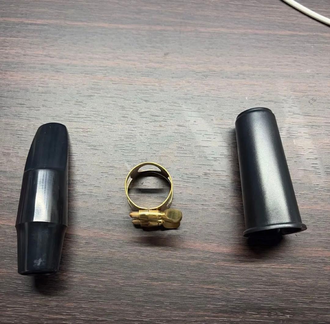 サックスマウスピース 黒 プラスチック