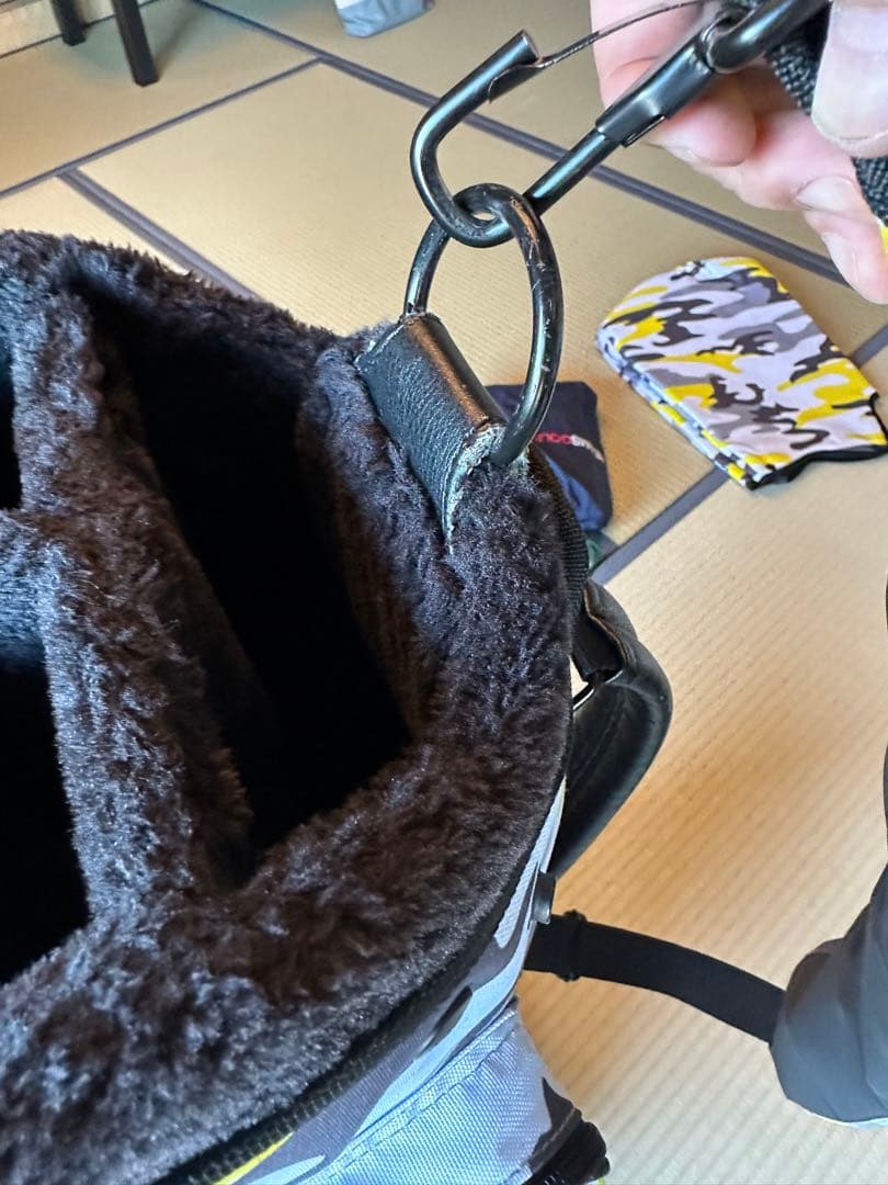 v12ゴルフキャディバッグ8.5インチ他3点セット