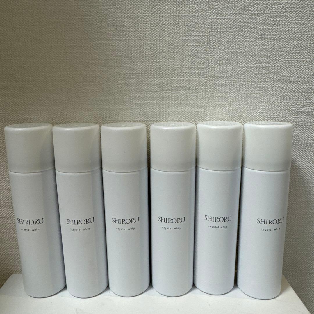 SHIRORU クリスタルホイップ　洗顔料30g 7本セット