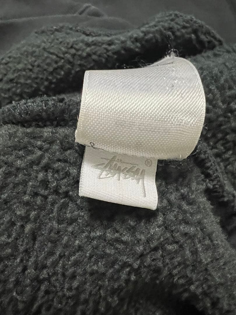 STUSSY ブラック スウェット M