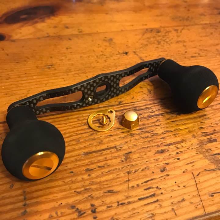 ☆新品未使用☆レイズスタジオ☆アブダイワ用カスタムハンドルフルセット