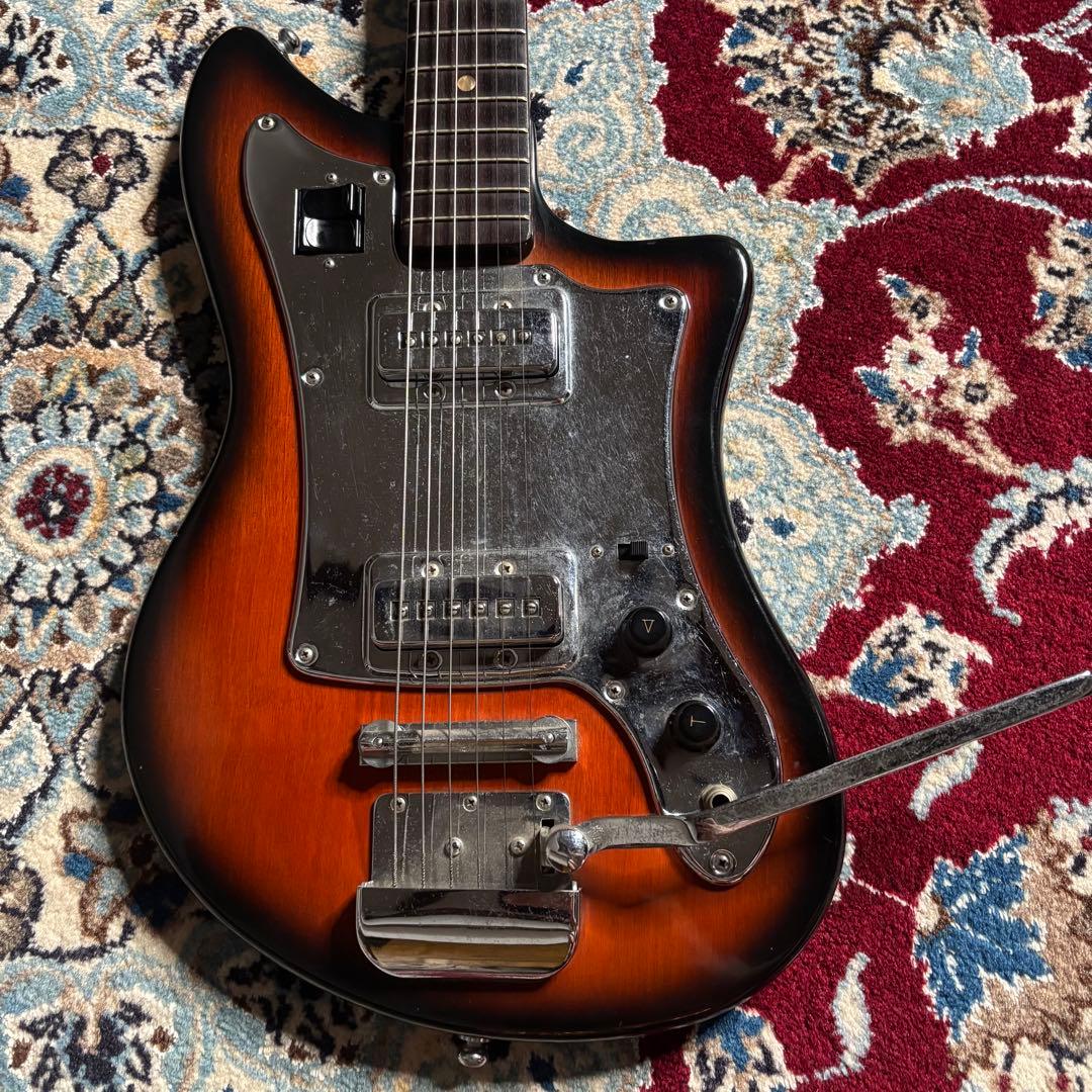 【希少】Columbia CSG-631 コロンビア ビザールギター　マツモク製