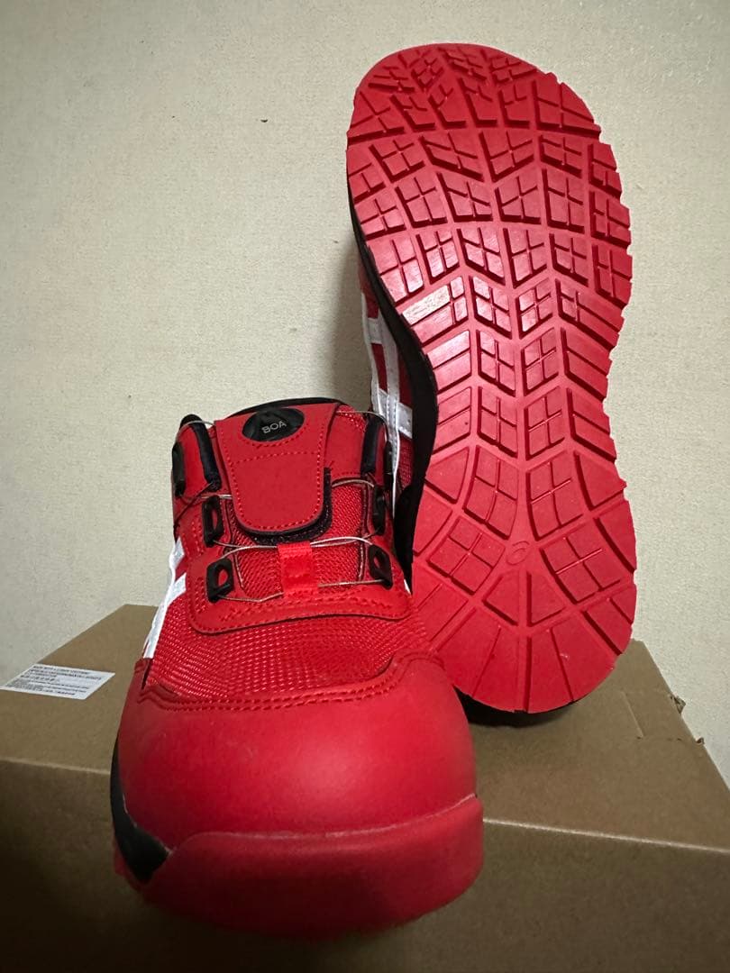 アシックス　asics ウィンジョブCP209 赤×白 28cm 新品未使用