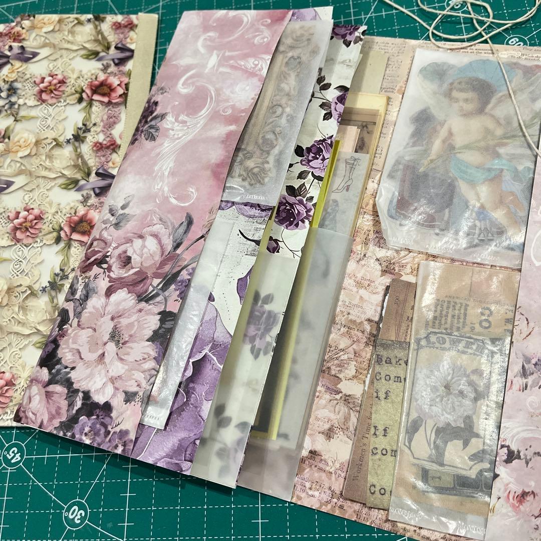 約3.8kg コラージュ 紙モノ 切手 チケット 異素材 まとめ売り 大量