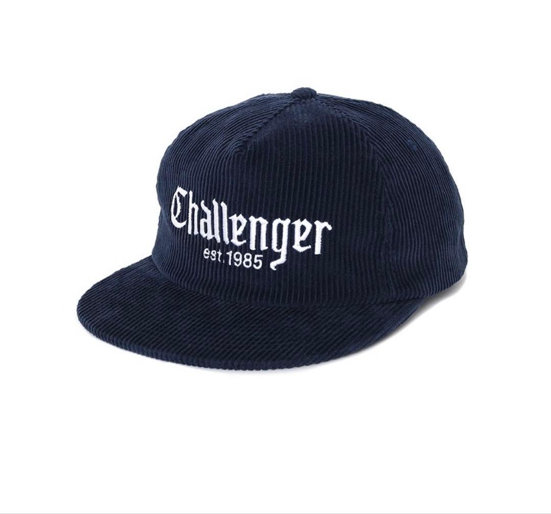 CHALLENGER CORDUROY CAP NAVY チャレンジャー