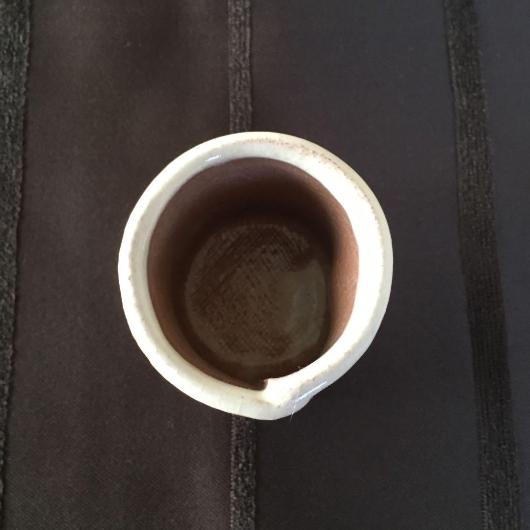 水野秋艸庵《美濃焼》民芸ぐい呑み　骨董品