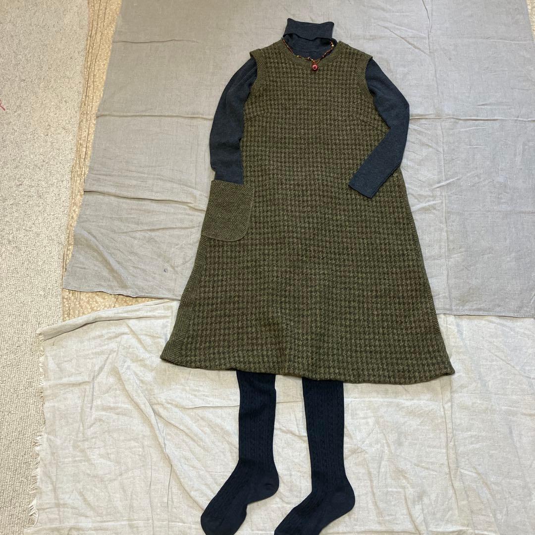 ✨45R ウールワンピースチュニック