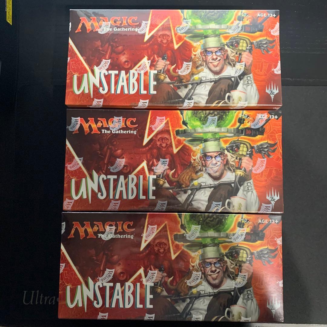 MTG Unstable アンステーブル 3boxセット 英語版 新品未開封