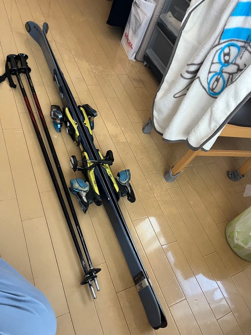 サロモン スキー板 SCREAM 8 160cm / KAZAMA ストック