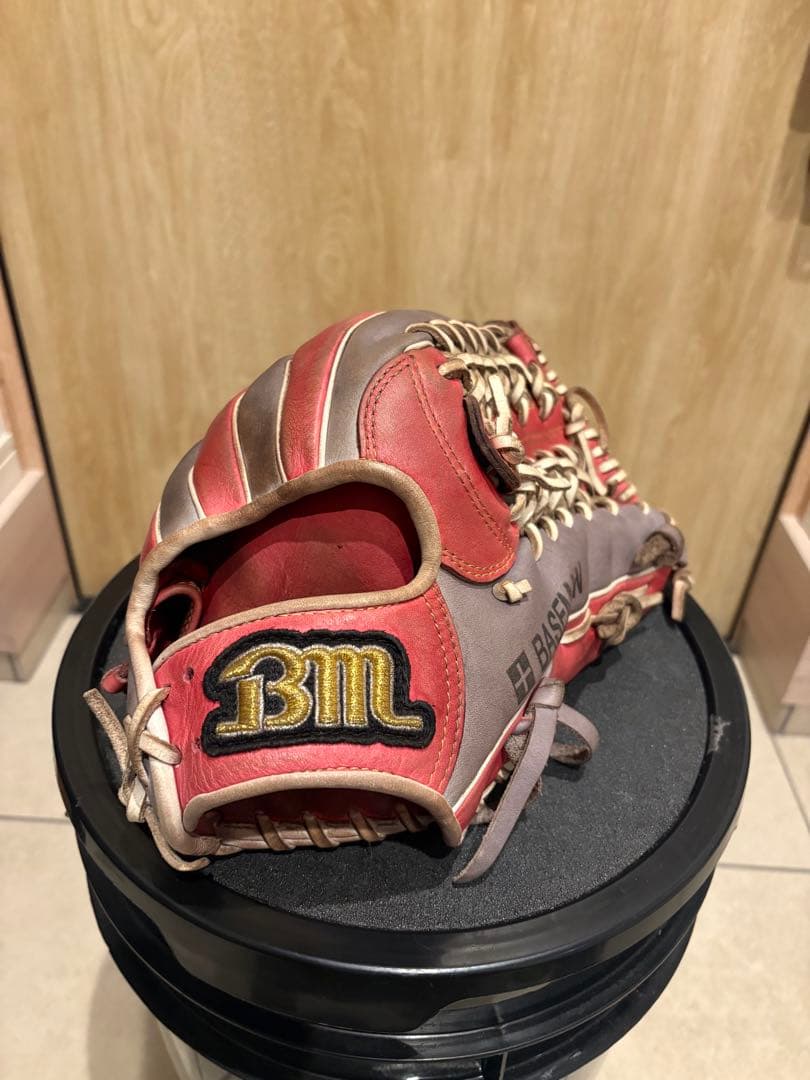 ベースマン　軟式　外野手用　オーダーグローブ