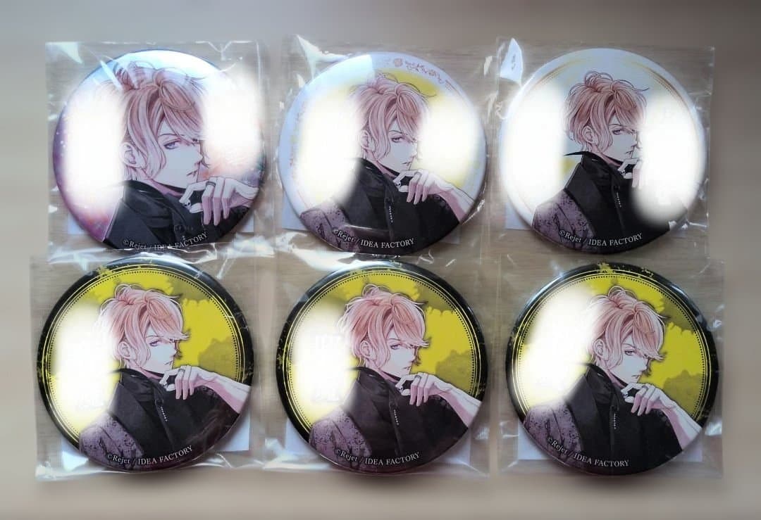 DIABOLIK LOVERS ディアラバ シュウ 缶バッジ UR入りセット①