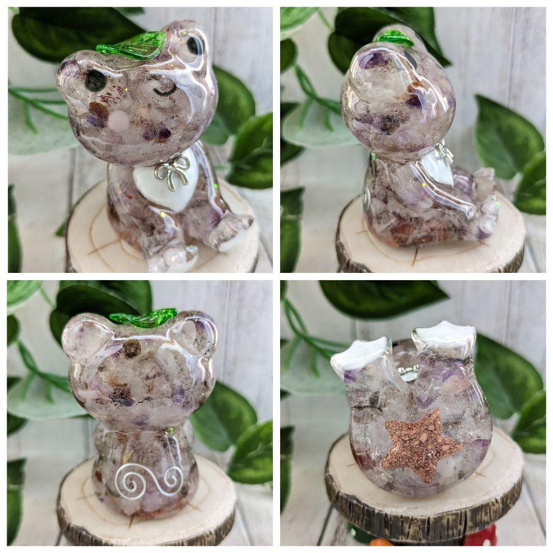 【Milky】クールなかたつむりちゃん形オルゴナイト☆他３点