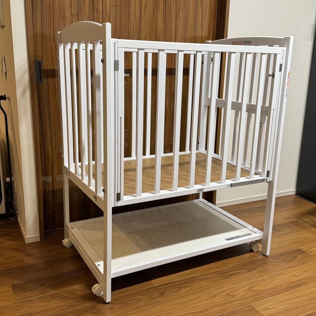 カトージ KATOJI ミニベッド ツーオープン（ホワイト） 02911