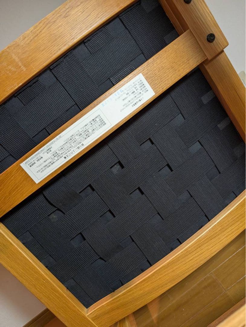 ■送料込■無印良品 リビングでもダイニングでもつかえるソファチェア オーク 椅子