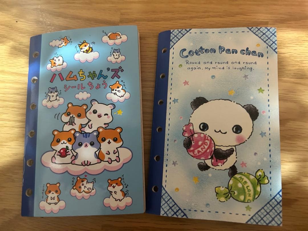 平成レトロ　当時物　シール帳　コットンぱんちゃん　ハムちゃんズワールド　希少