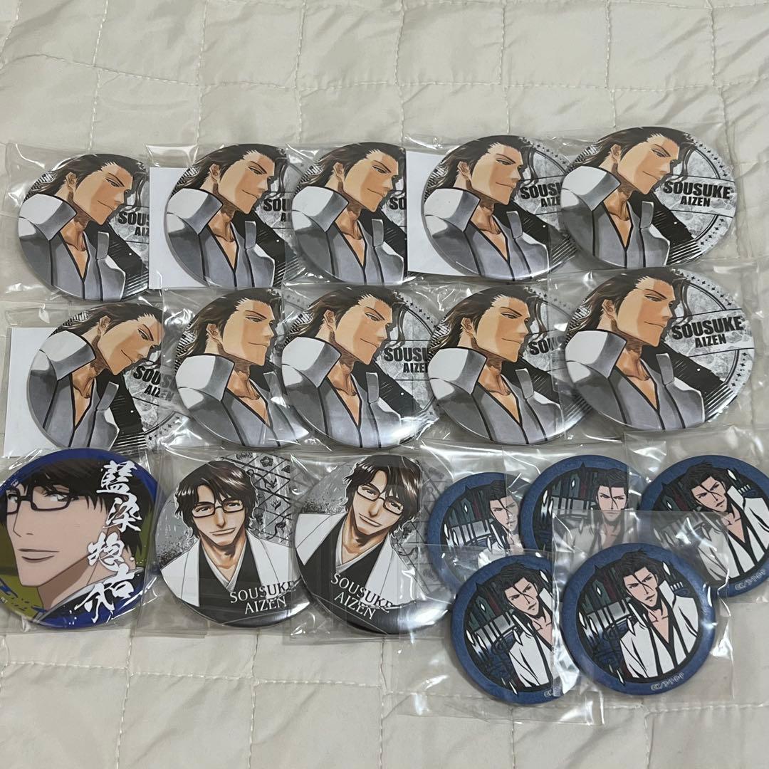 BLEACH 藍染惣右介 WJ50周年展 コレクション缶バッジ セット