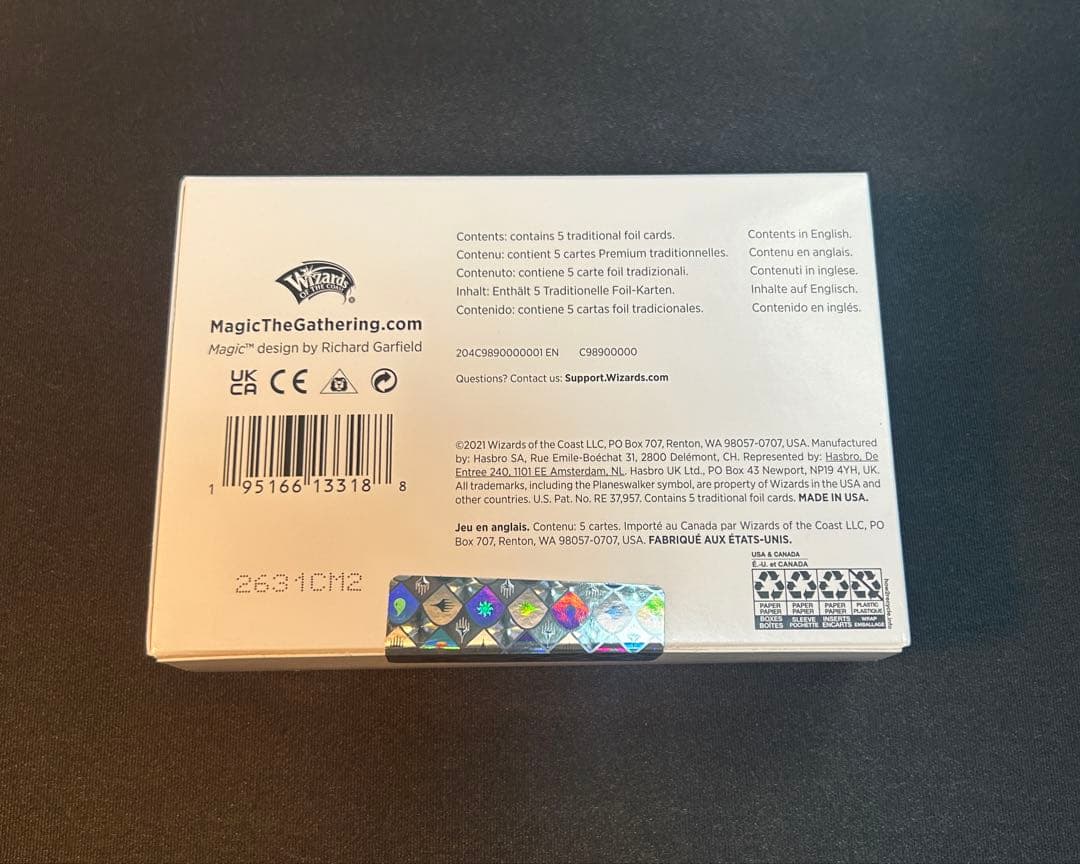 MTG 【Foil】Kamigawa Ink Foil Edition１箱