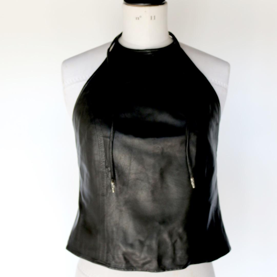 CHROME HEARTS クロムハーツ スクロール チップ ホルター トップ