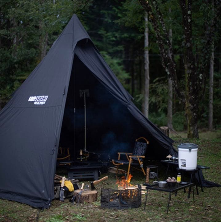 【新品未使用】FIRE PROOF GS MOTHER TENT ブラック