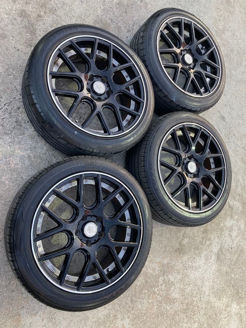 ロクサーニ　アルメイダ　18インチアルミホイル　1台分　225/45R18