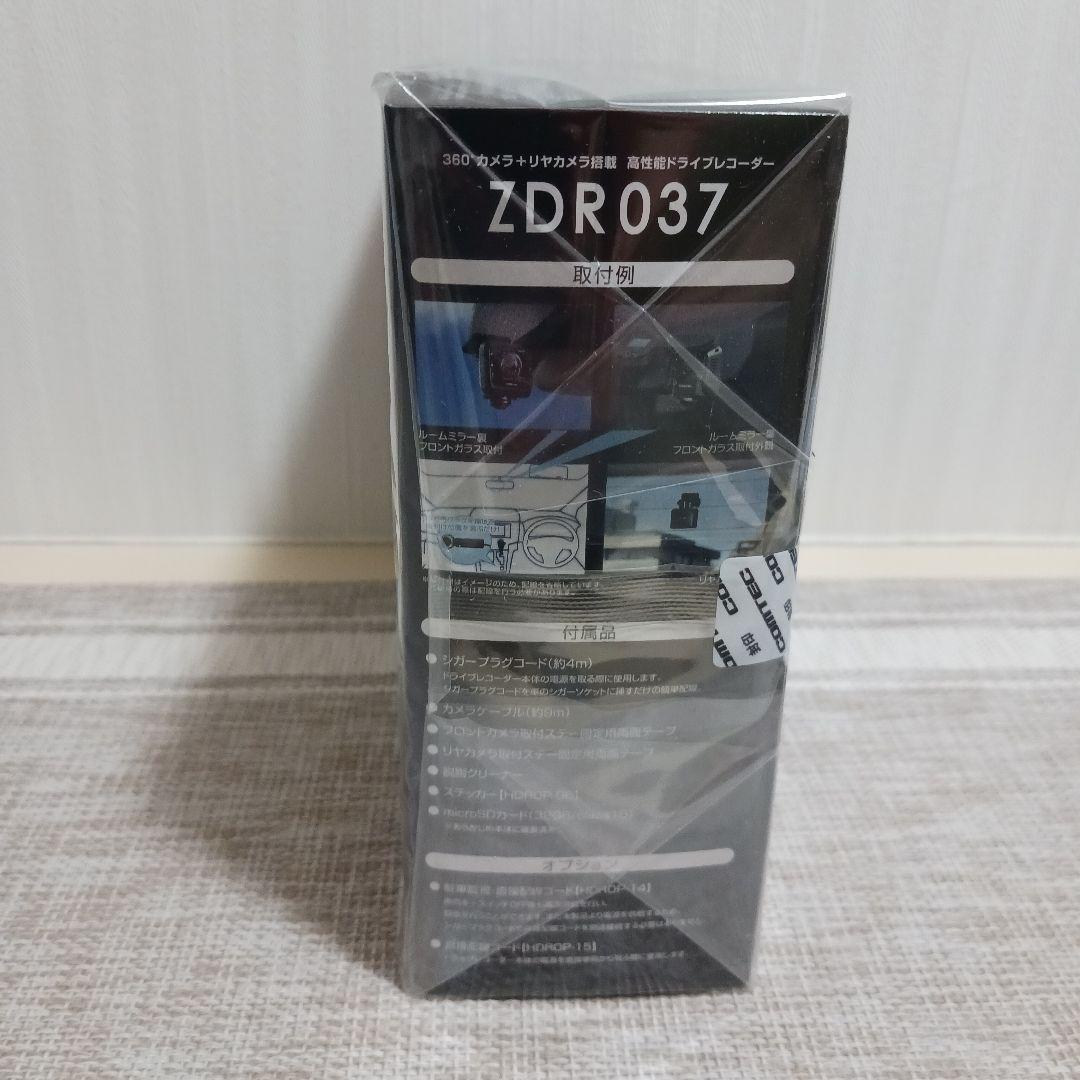 COMTEC ZDR037 360度ドライブレコーダー