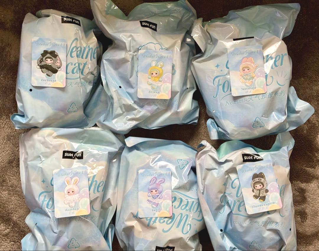 TOPTOY x SURE FUN NOMMI 天気予報 ぬいぐるみ　うさぎ