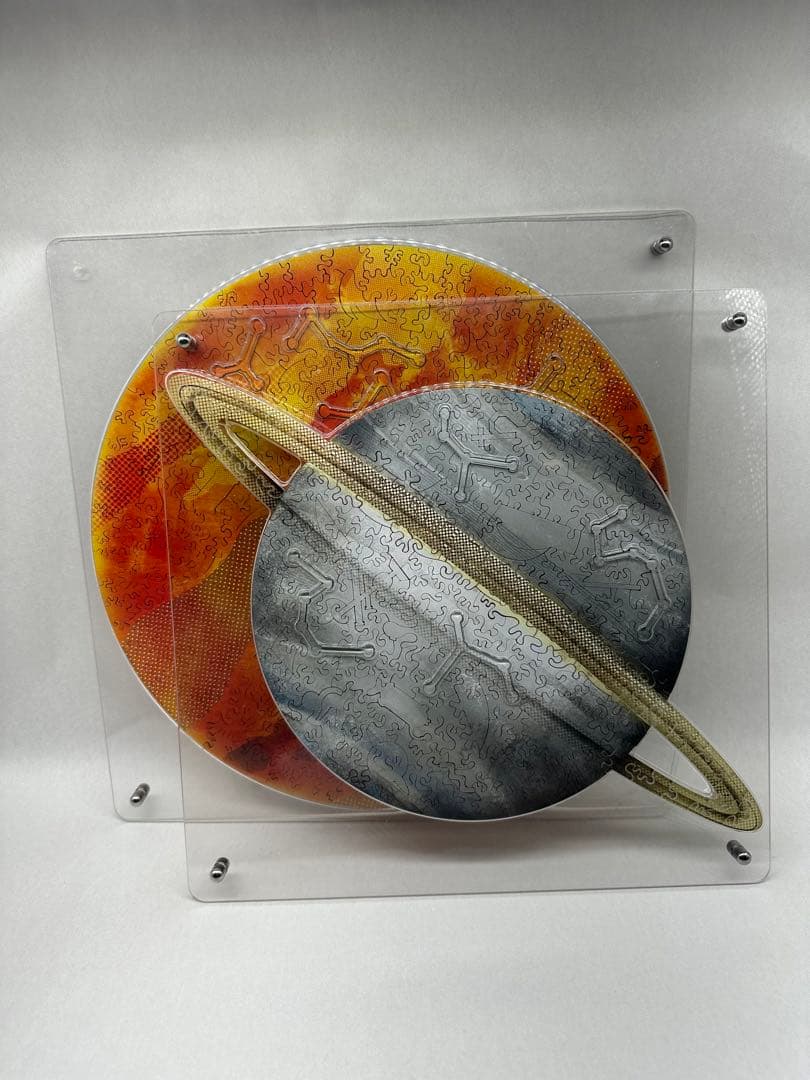 大人の惑星パズル　太陽　土星　ソラノカケラ