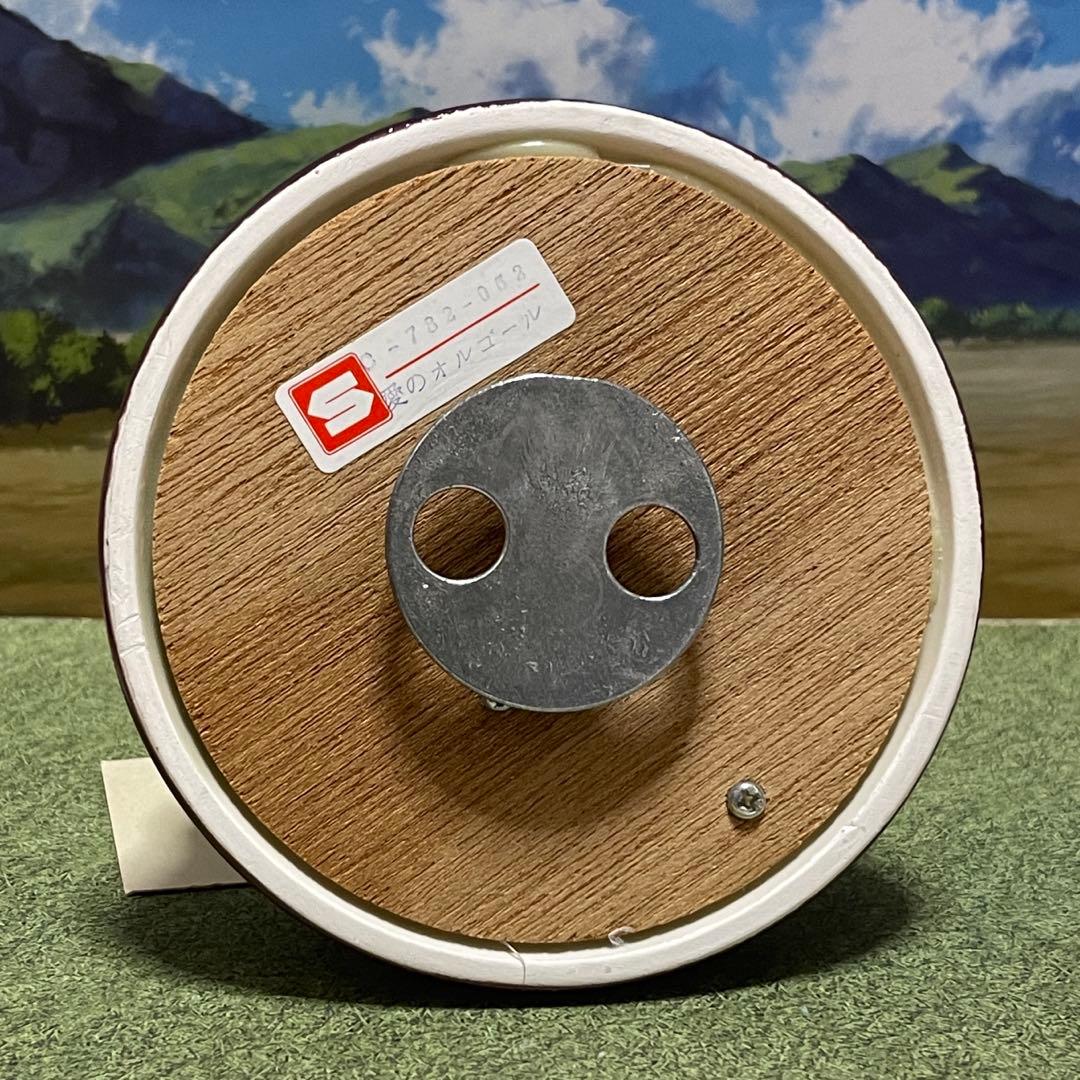 日本野鳥の会 監修キビタキ 陶器製 オルゴール 名曲 『愛のオルゴール』希少‼︎