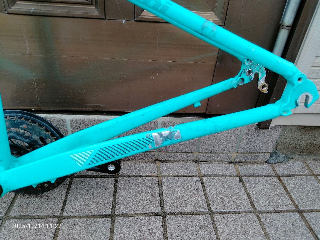 BIANCHI C Sport1 クロスバイク フレームのみ グリーン
