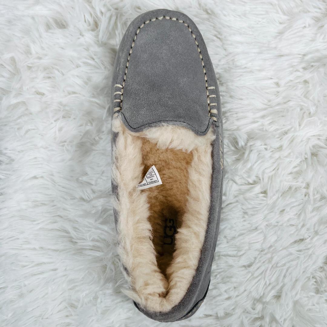 未使用 UGG ANSLEY アンスレー ライトグレー US6 23CM