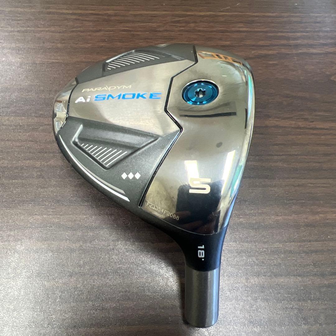 Callaway パラダイム aiスモーク トリプルダイヤ 5wヘッドのみ