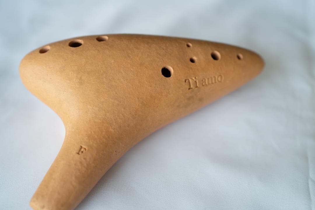 ティアーモ　オカリナ アルトF　素焼き　Ti Amo