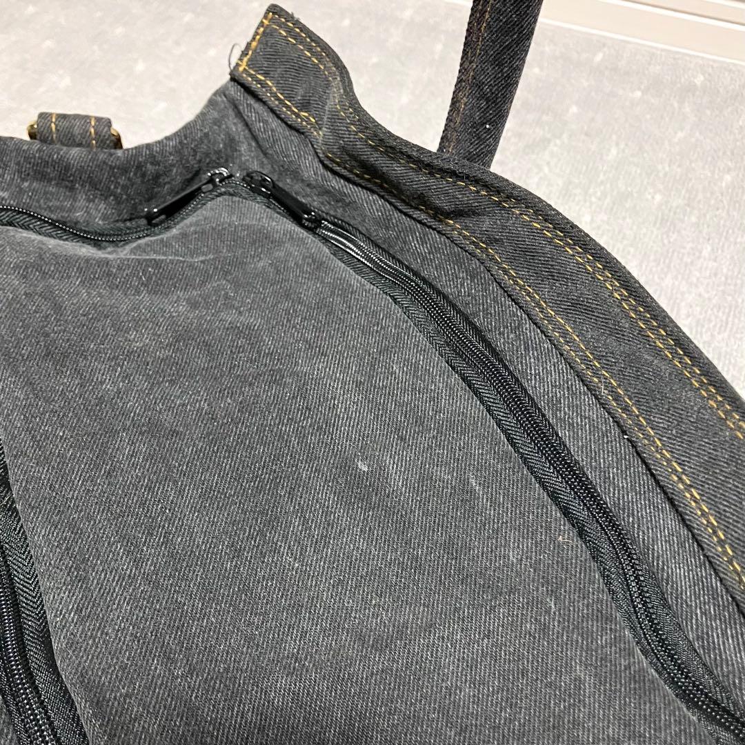 ルシアンエサヨ［リデューグレース］デニム　トートバッグ　犬、猫　2way