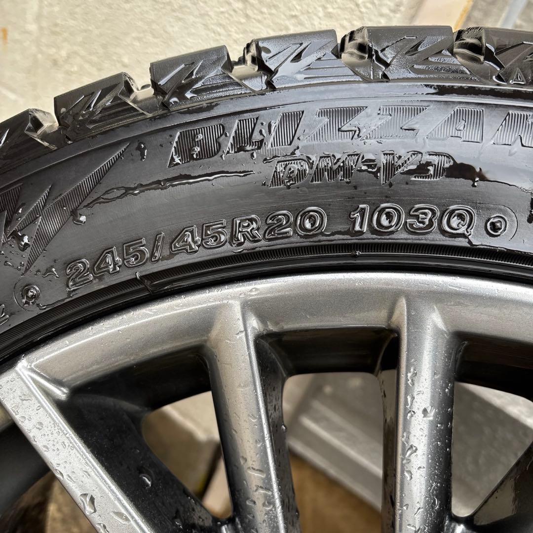 レクサス RX Fスポーツ純正20インチ ホイール、スタッドレスセット　値下げ済