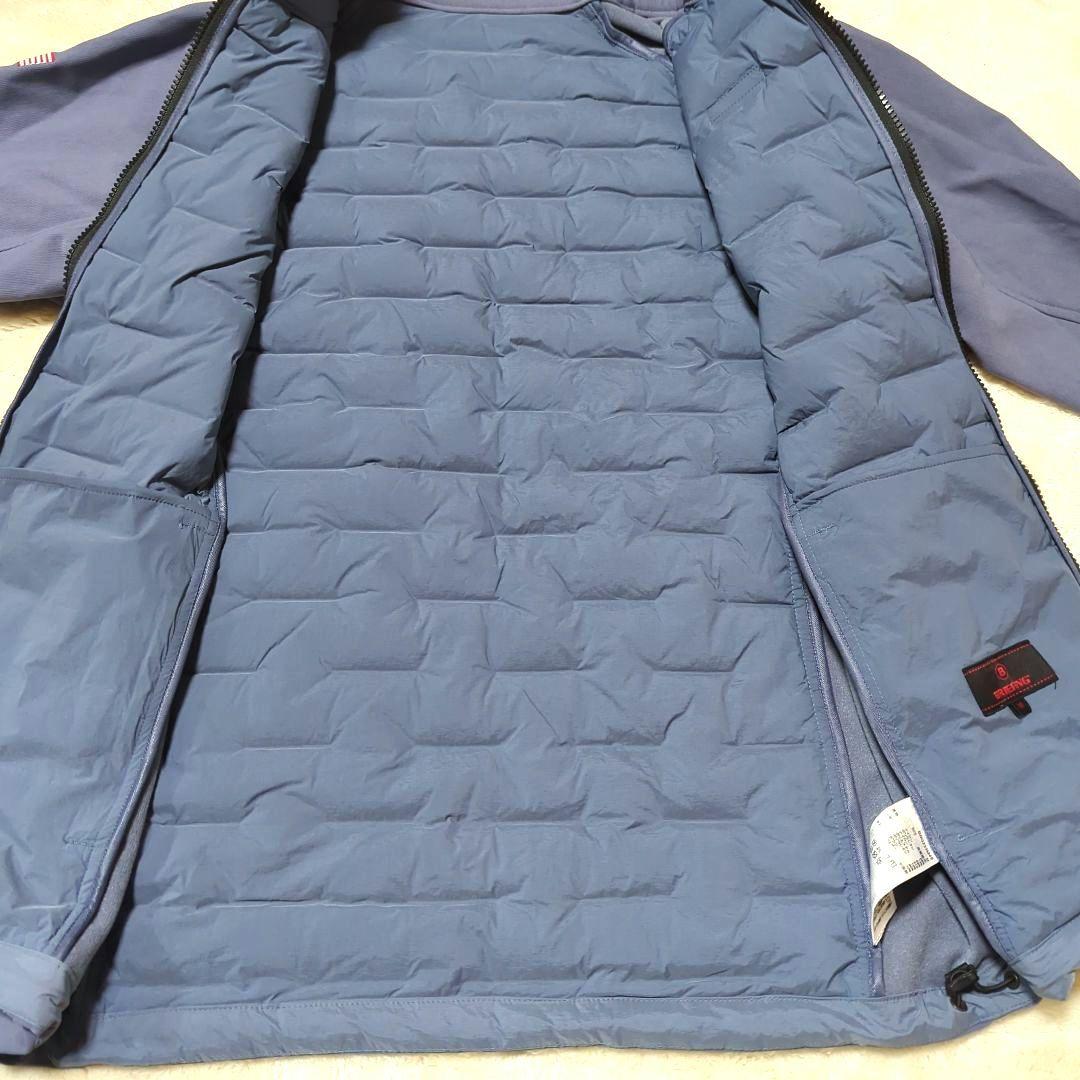 メンズウェア BRIEFING MENS HYBRID DOWN PARKA M