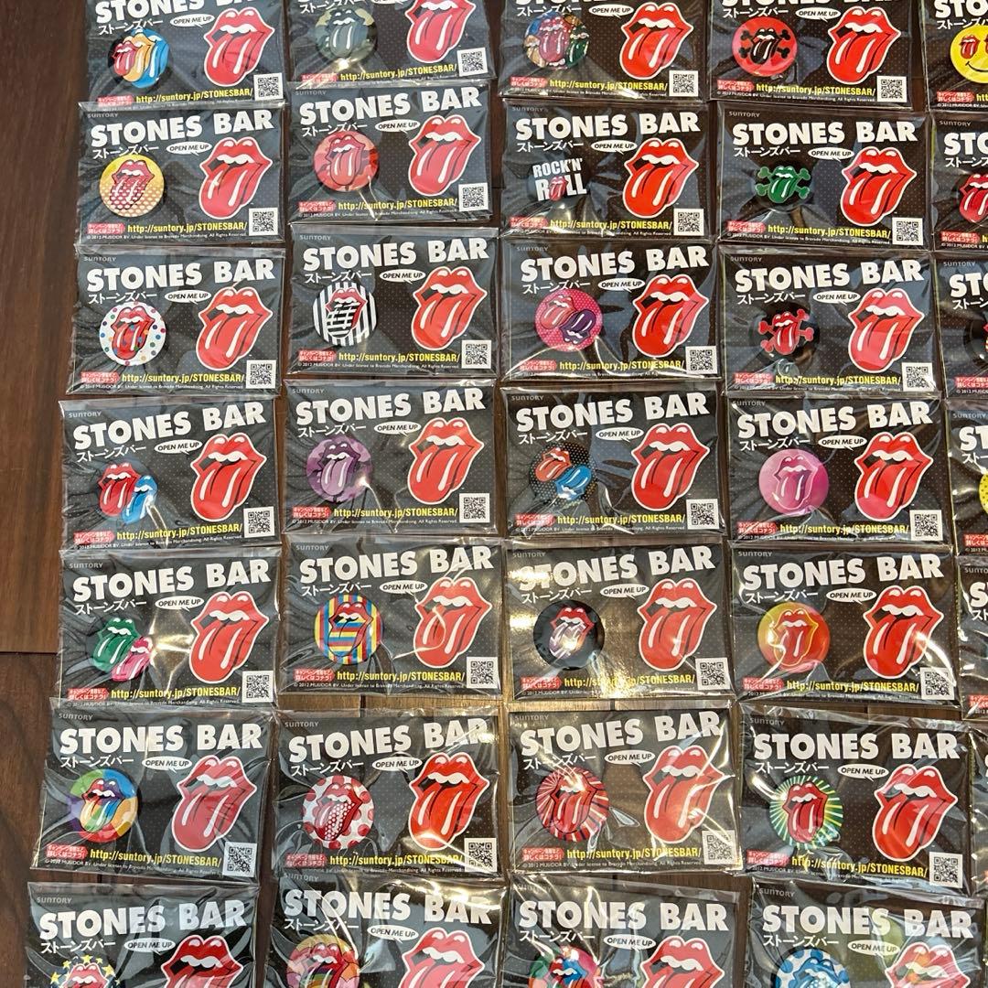 ローリングストーンズバー　フライヤ　オープナー　缶バッジ　50種他　コンプリート