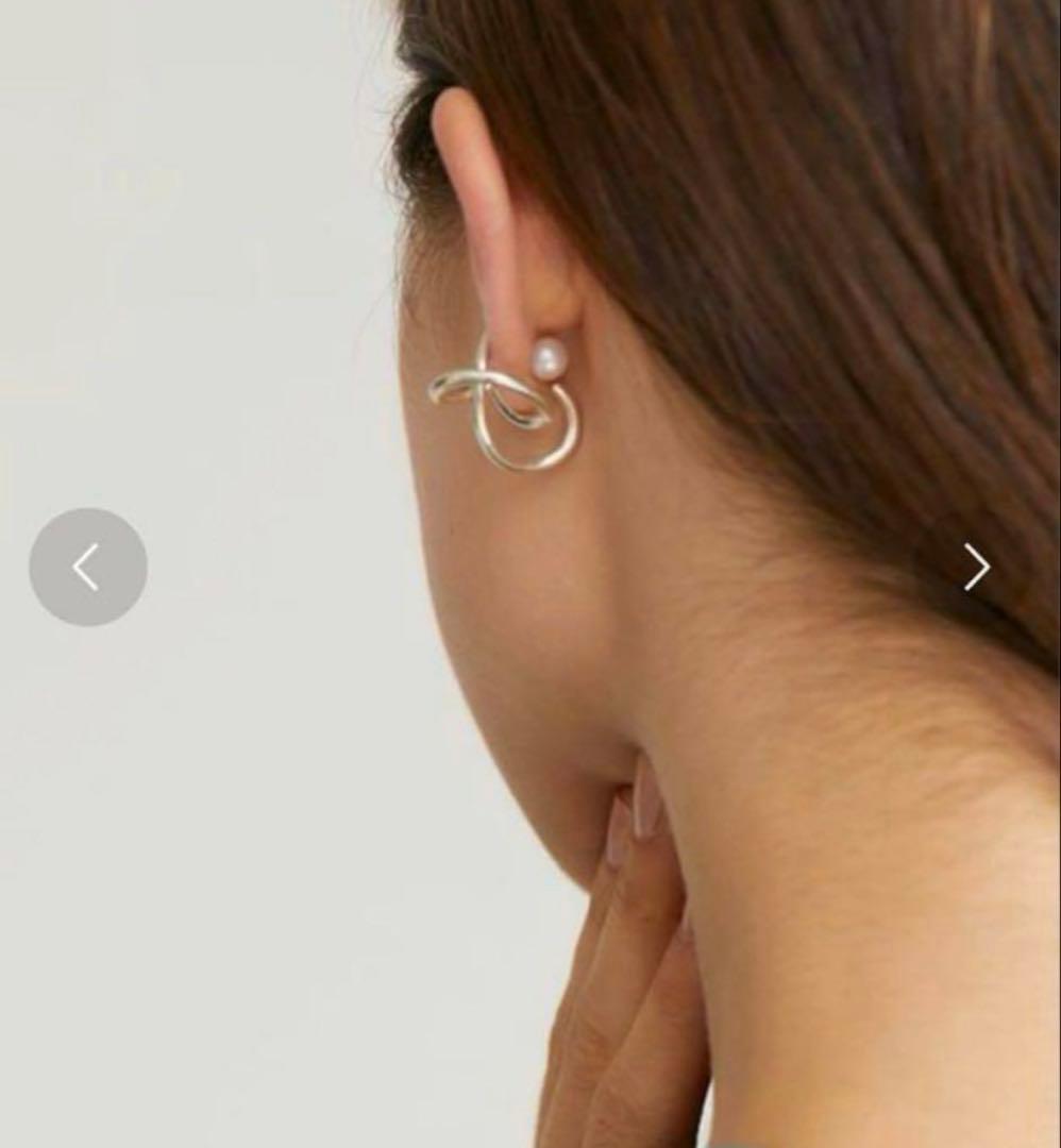 専用♡イーエム e.m.★ ピアス ノットピアス パール SVR925