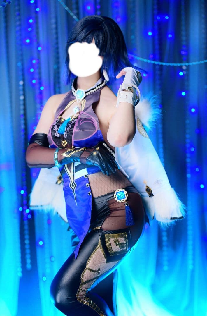 原神 夜蘭 コスプレ 衣装 ウィッグ