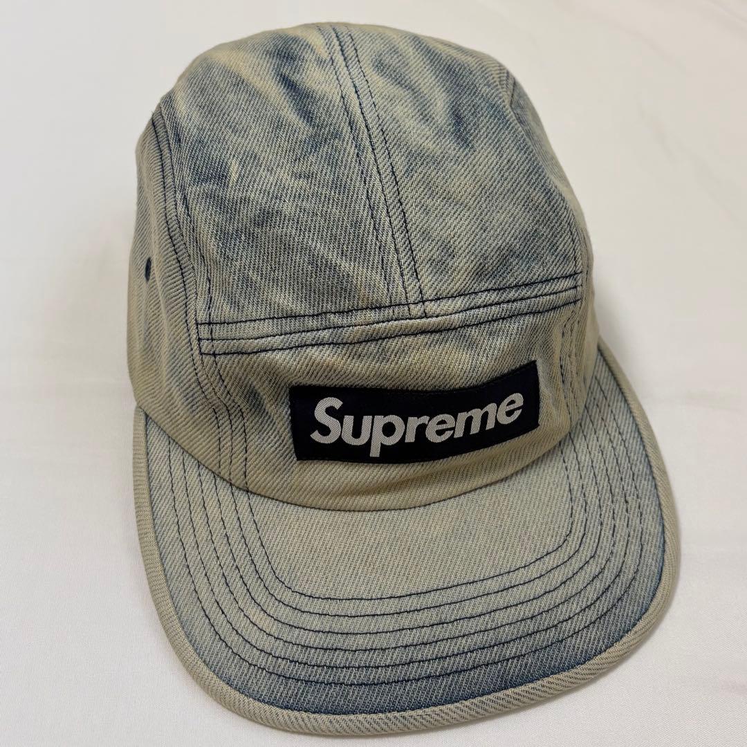 supreme デニム キャンプキャップ