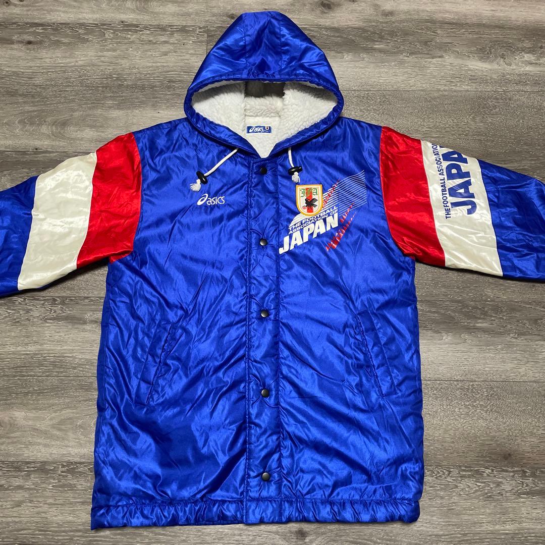 激レア ヴィンテージ asics サッカー日本代表 ベンチコート 140-160