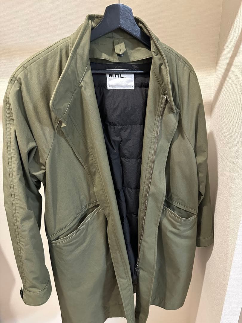 MHL. オリーブ モッズコート