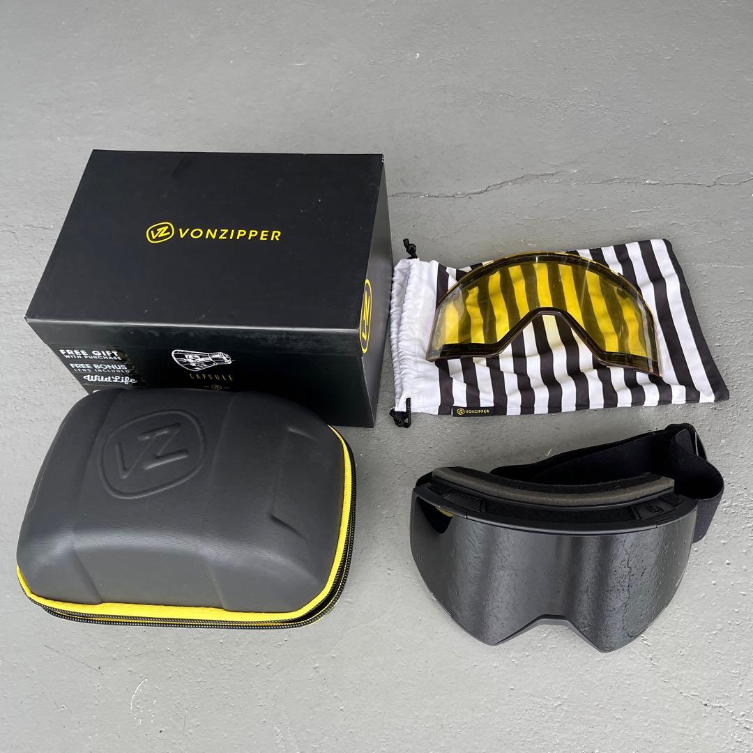 値下げVONZIPPER スノーゴーグル